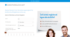 Desktop Screenshot of direktvergleich.net